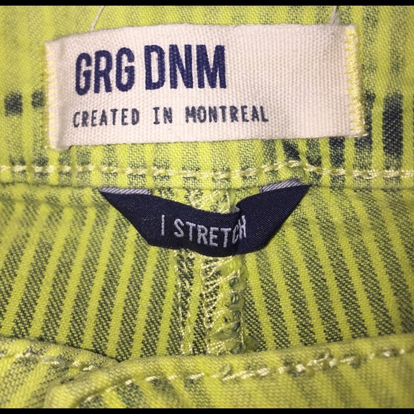 GRG DNM Low Rise Shorts Destroyed Stretch Juniors 5 - Picture 2 of 4